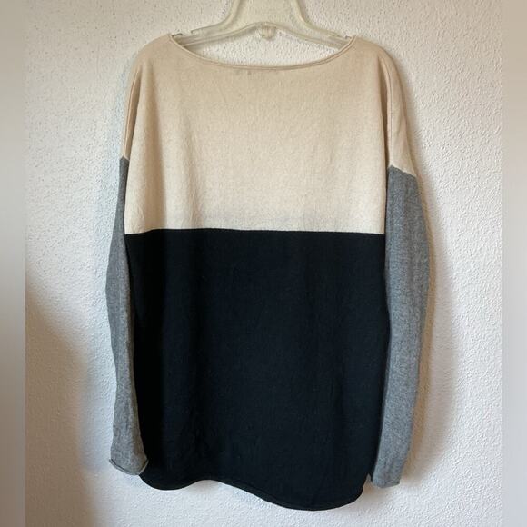 Vince Colorblock Wool Cashmere Sweater Size Small - Picture 3 of 7
